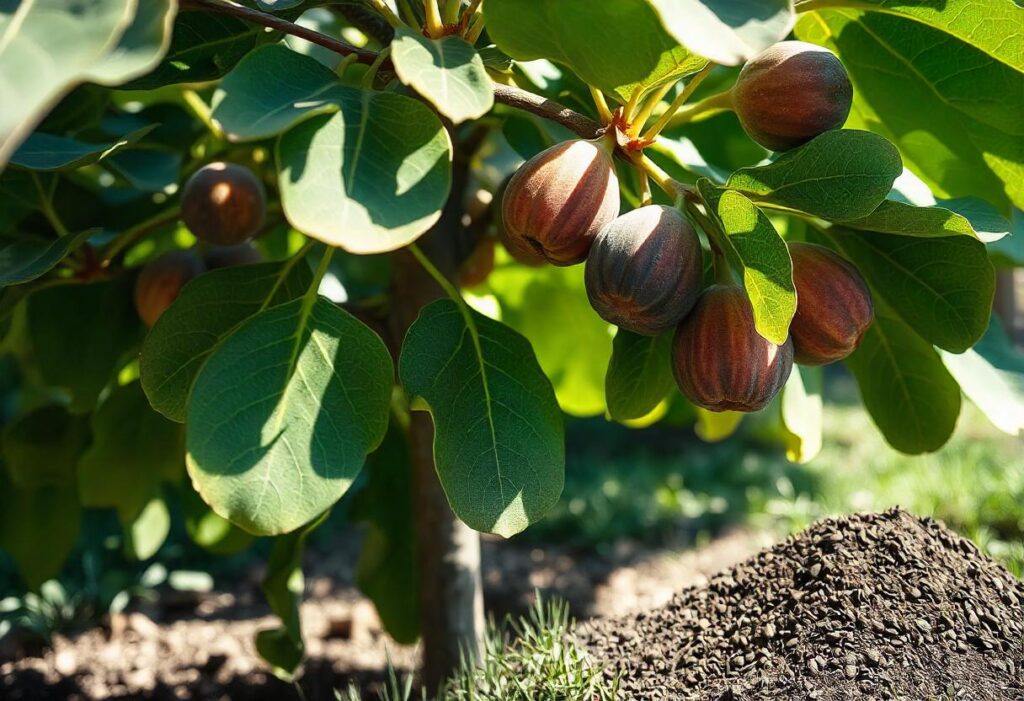 are coffee grounds good for fig trees