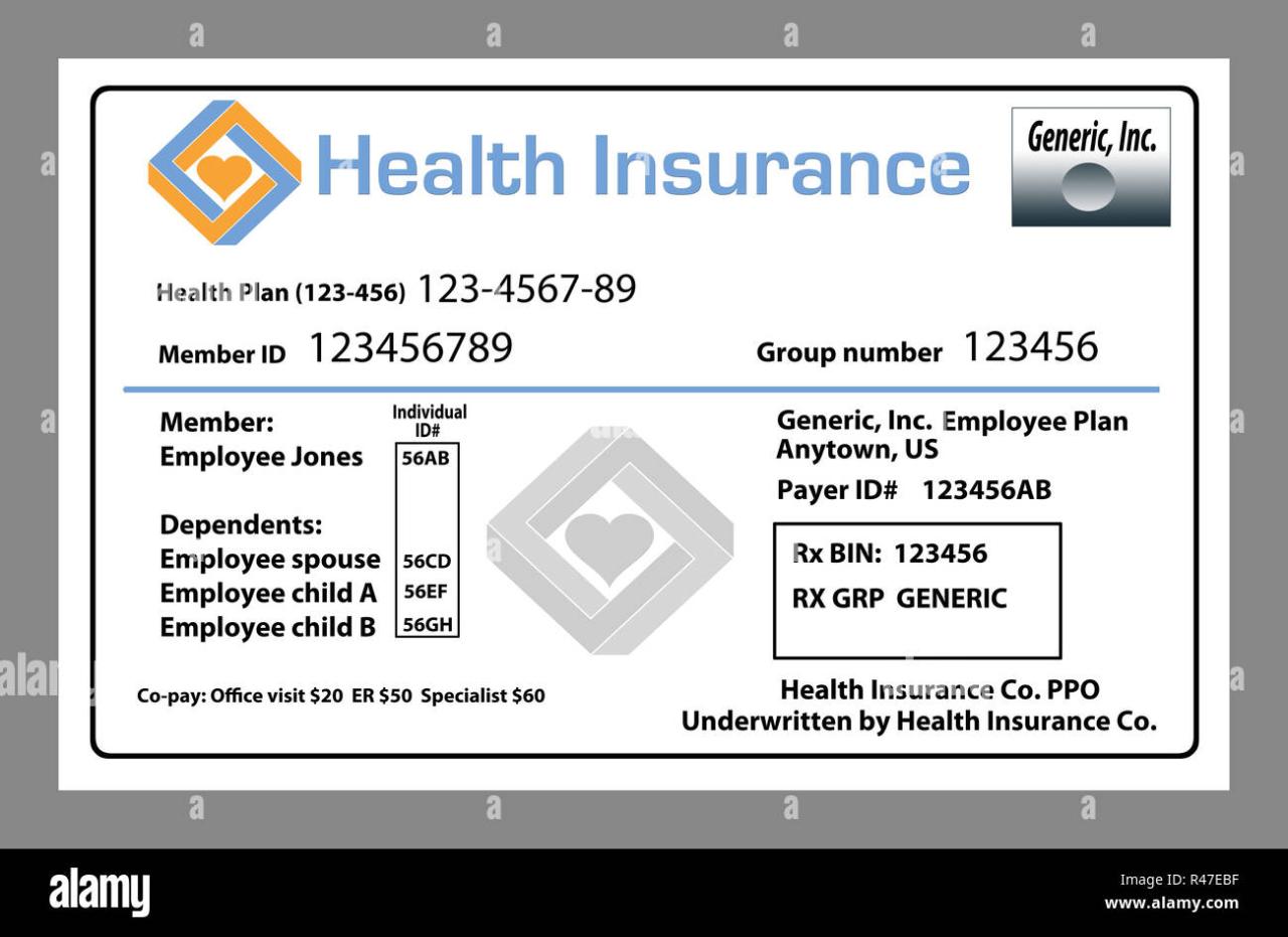 Insurance card