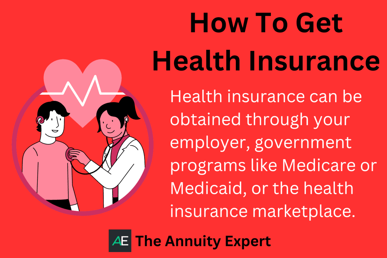 How to get health insurance