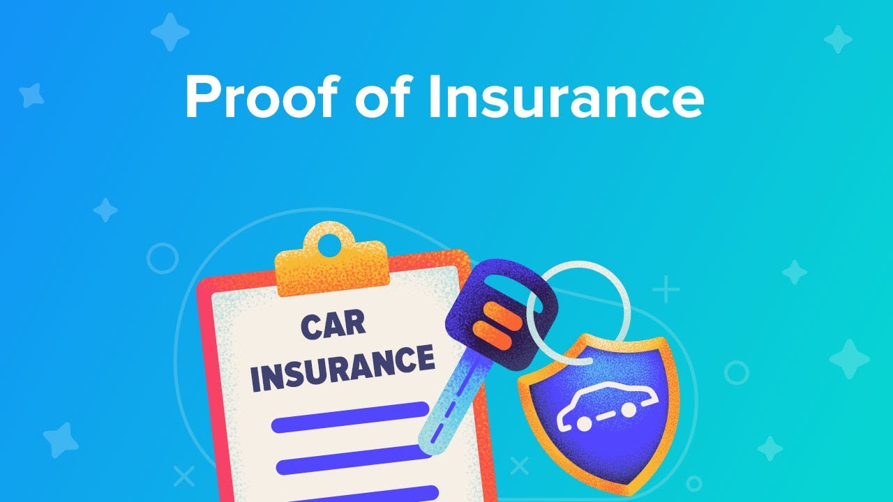 Proof of insurance