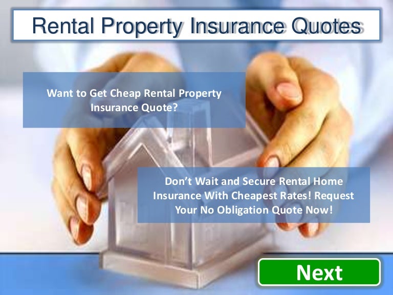 Property insurance quote